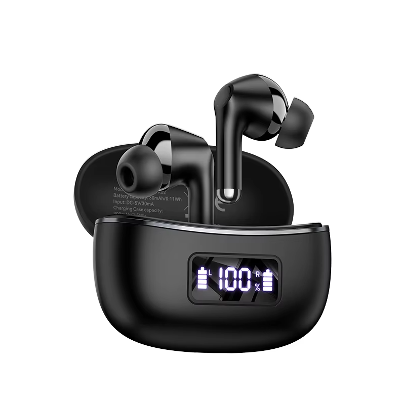 Rocoren Echo R02 In-Ear Digital True Wireless Bluetooth Headset Bluetooth 5.4 Noise Cancelling With Microphone Bass Stereo Sound