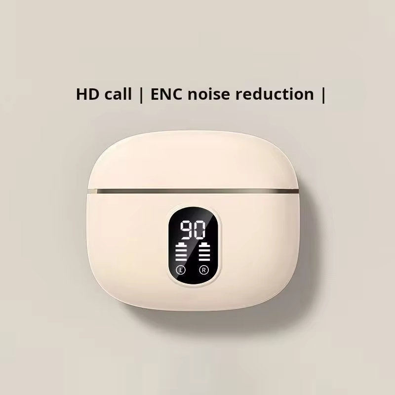 True Wireless Earphone HIFI Stereo Sound Bluetooth Headphones Power Display Earbuds For IPhone Xiaomi Samsung Headset Cable