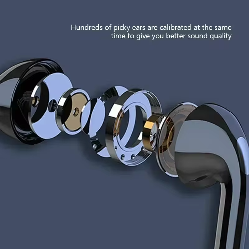 Wireless Neckband Bluetooth Earphones High Sound Quality Stereo Battery Display HD Voice Call Sports Headphones New Product