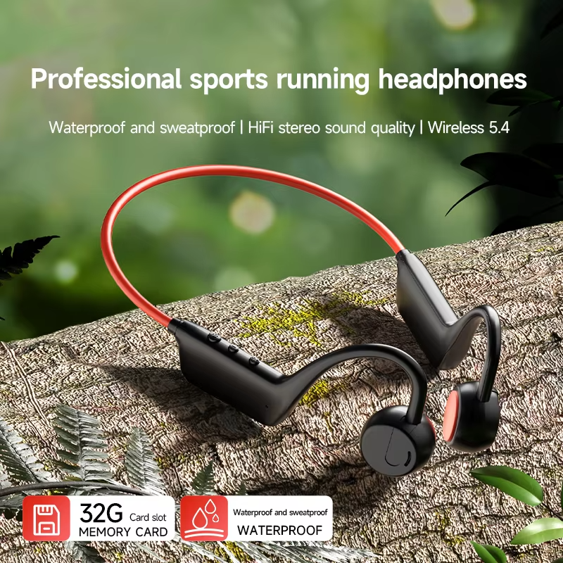 X1PRO New Bluetooth Earphones Non in Ear Running Sports Waterproof Ear Hanging Long Range Bass Earphones