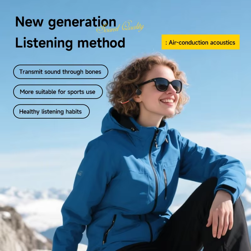 X1PRO New Bluetooth Earphones Non in Ear Running Sports Waterproof Ear Hanging Long Range Bass Earphones
