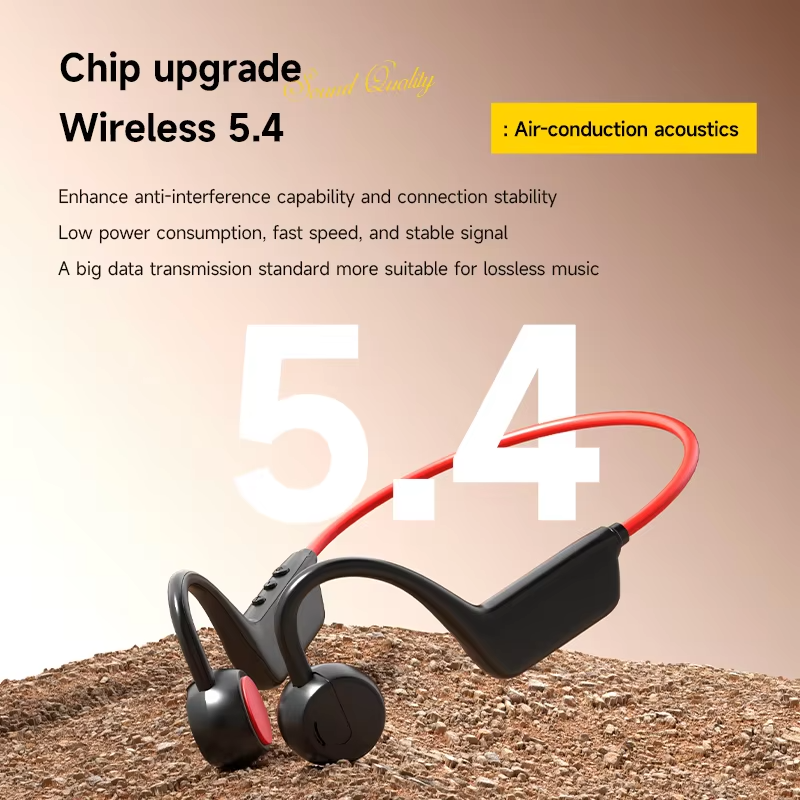 X1PRO New Bluetooth Earphones Non in Ear Running Sports Waterproof Ear Hanging Long Range Bass Earphones