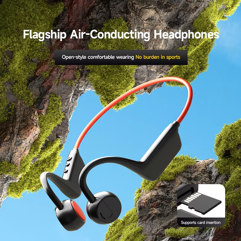 X1PRO New Bluetooth Earphones Non in Ear Running Sports Waterproof Ear Hanging Long Range Bass Earphones